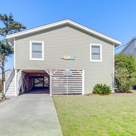 Coastal Home With Deck And Outdoor Shower Килл-Девил-Хиллз Экстерьер фото