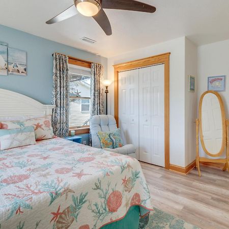 Coastal Home With Deck And Outdoor Shower Килл-Девил-Хиллз Экстерьер фото