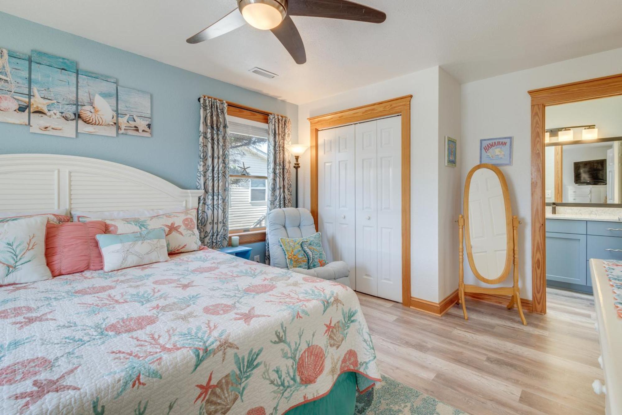 Coastal Home With Deck And Outdoor Shower Килл-Девил-Хиллз Экстерьер фото